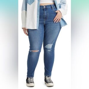 Levi’s plus size 721 high rise jeans